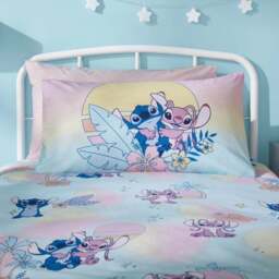 Disney Stitch Ombre 100% Cotton Duvet Cover & Pillowcase Set - thumbnail 3