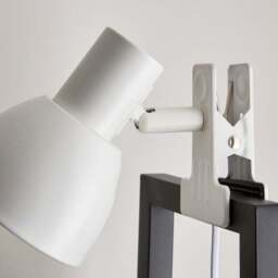 Imi Metal Adjustable Clip-On Task Table Lamp - thumbnail 3