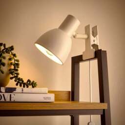 Imi Metal Adjustable Clip-On Task Table Lamp - thumbnail 2