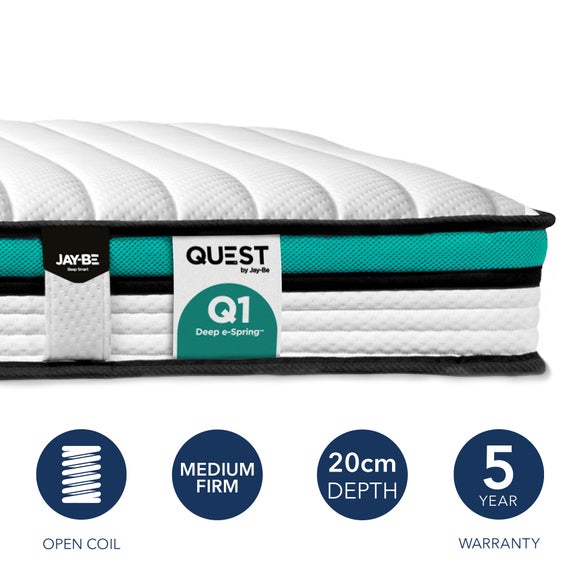 Jay-Be Quest Q1 Endless Comfort Hybrid Mattress - image 1