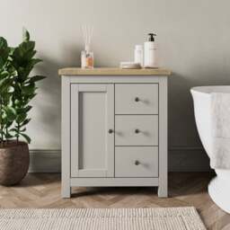 Olney 3 Drawer Bathroom Cabinet - thumbnail 1