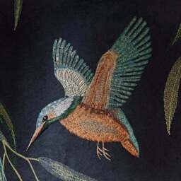 Set of 2 Kingfisher Framed Canvases - thumbnail 5