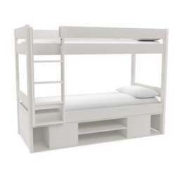 Uno Bunk Bed With Under Bed Storage Pine - thumbnail 3