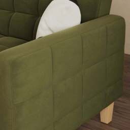 Harlow Velvet Storage Double Sofa Bed - thumbnail 5