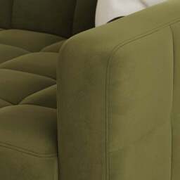 Harlow Velvet Storage Double Sofa Bed - thumbnail 6