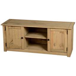 "Panama TV Unit, Pine for TVs up to 55"""