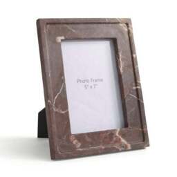 Red Levanto Marble Photo Frame - thumbnail 2
