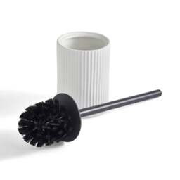 Ceramic Ribbed Toilet Brush - thumbnail 1