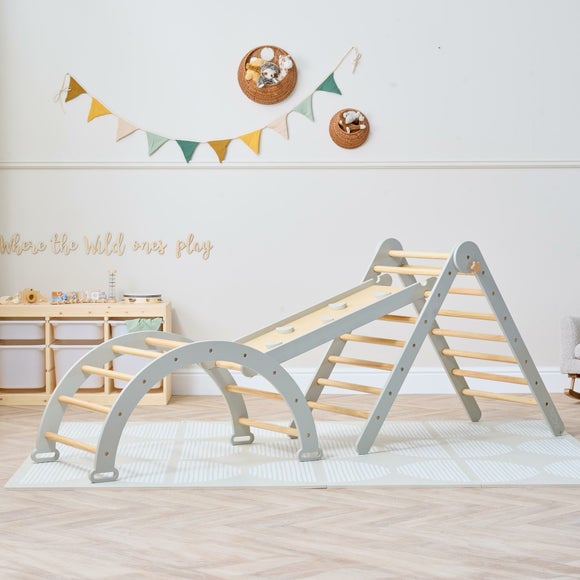 Tutti Bambini Scala Montessori 3 in 1 Pikler Climbing Frame with Climbing Wall - image 1