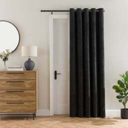 Genoa Blackout Eyelet Door Curtain - thumbnail 2