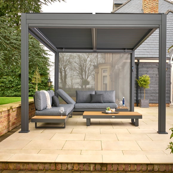 Norfolk Leisure 3m x 4m with 3 Screens Pergola - image 1