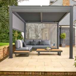 Norfolk Leisure 3m x 4m with 3 Screens Pergola - thumbnail 2