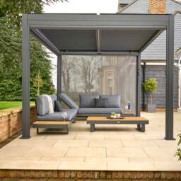 Norfolk Leisure 3m x 4m with 3 Screens Pergola