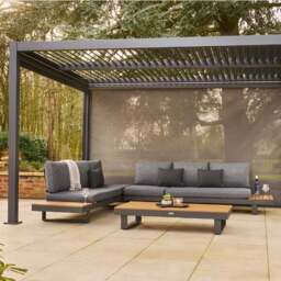 Norfolk Leisure 3m x 4m with 3 Screens Pergola - thumbnail 5