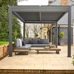 Norfolk Leisure 3m x 4m with 3 Screens Pergola - thumbnail 3