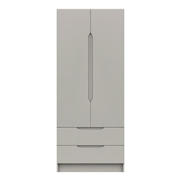 Legato Double 2 Drawer Wardrobe