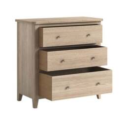 Bromley II 3 Drawer Chest - thumbnail 2