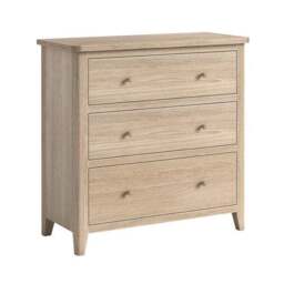 Bromley II 3 Drawer Chest - thumbnail 4