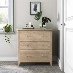 Bromley II 3 Drawer Chest - thumbnail 1