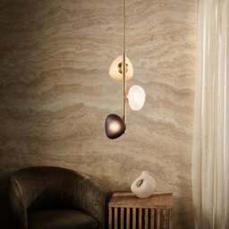 Pebble 3 Light Adjustable Pendant Light - thumbnail 2