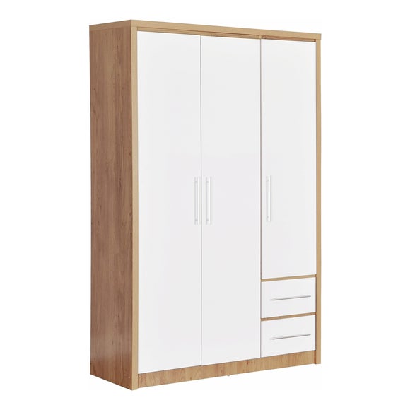 Seville Triple 2 Drawer Wardrobe - image 1