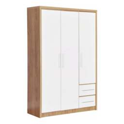 Seville Triple 2 Drawer Wardrobe - thumbnail 1