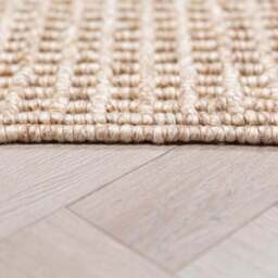Wyatt Wool Textured Check Rug - thumbnail 4