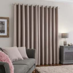 Luna Brushed Eyelet Curtains (Blackout Available) - thumbnail 4