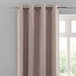 Luna Brushed Eyelet Curtains (Blackout Available) - thumbnail 1