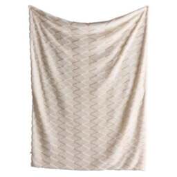 Appletree Cosy Diamond Boucle Throw Blanket 150cm x 200cm - thumbnail 2