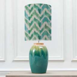 Eucalyptus Table Lamp with Savh Shade - thumbnail 2