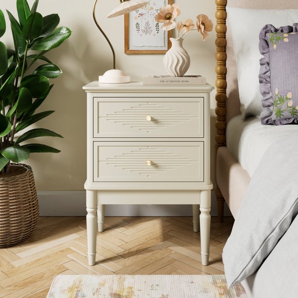 Ottilie 2 Drawer Bedside Table - image 1