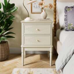 Ottilie 2 Drawer Bedside Table - thumbnail 1