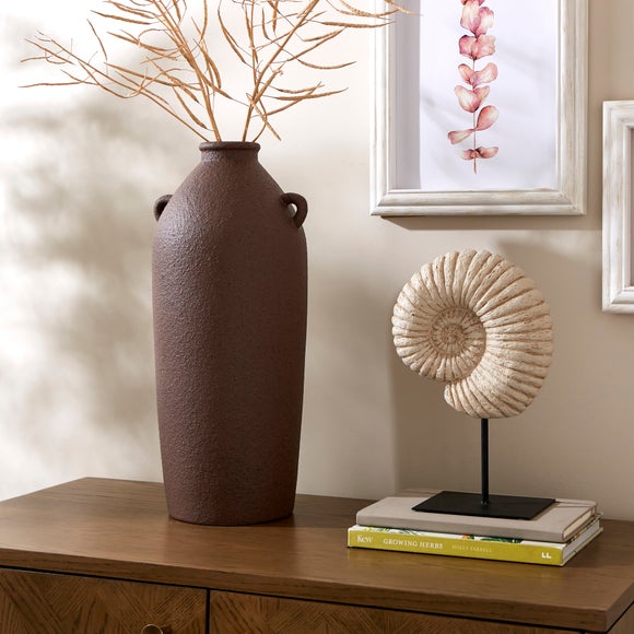 Tall Stone Bottle Vase with Handles - image 1