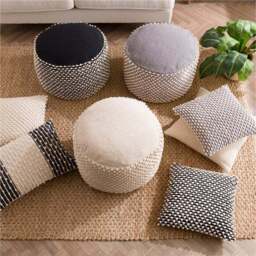 Jersey Bobble Square Cushion - thumbnail 5