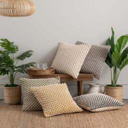 Jersey Bobble Square Cushion - thumbnail 6
