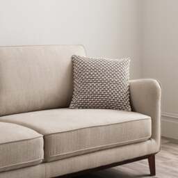 Jersey Bobble Square Cushion - thumbnail 1