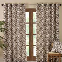 Catherine Lansfield Brooke Floral Pencil Pleat Curtains - thumbnail 2