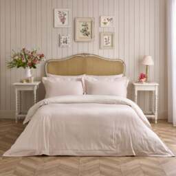 Dorma Bramcote Stripe 100% Cotton Duvet Cover & Pillowcase Set