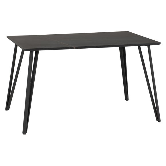 Marlow Marble Effect Dining Table - image 1