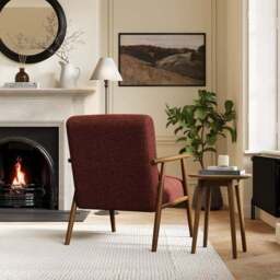 Alpine Spindle Multi Tone Weave Occasional Chair - thumbnail 2