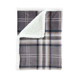 Catherine Lansfield Kelso Check Throw Blanket 130cm x 170cm - thumbnail 3