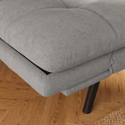 Harrison Quilted Chenille Clic Clac Sofa Bed - thumbnail 5