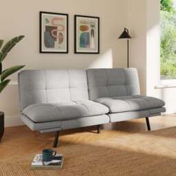 Harrison Quilted Chenille Clic Clac Sofa Bed - thumbnail 2