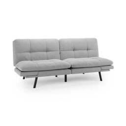 Harrison Quilted Chenille Clic Clac Sofa Bed - thumbnail 6