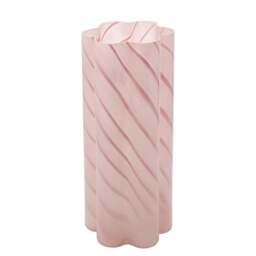 Hestia Pink Swirl Glass Vase - thumbnail 1