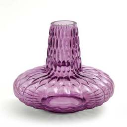 Sophie Robinson Lilac Balloon Glass Vase - thumbnail 3