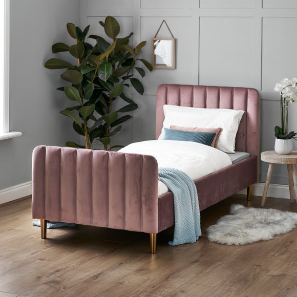 Obaby Gatsby Velvet Bed Frame - image 1