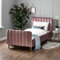 Obaby Gatsby Velvet Bed Frame - thumbnail 1