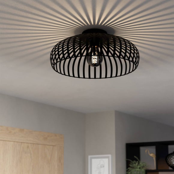EGLO Mogano Flush Ceiling Light - image 1